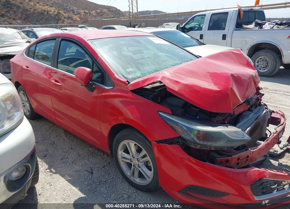 2017 CHEVROLET CRUZE LT AUTO VIN: 1G1BE5SM2H7255719