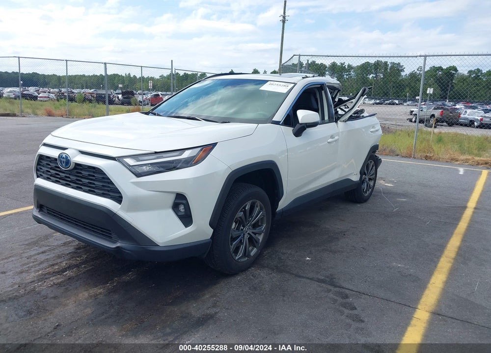 2022 TOYOTA RAV4 HYBRID XLE PREMIUM VIN: JTMB6RFVXND068384