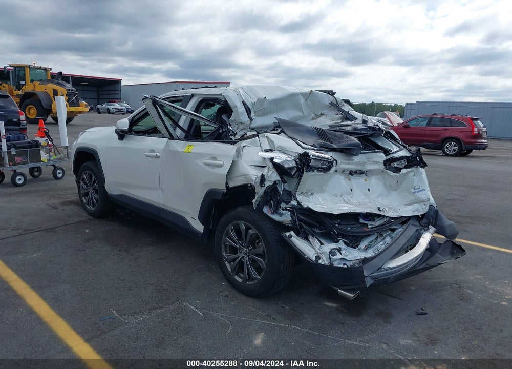 2022 TOYOTA RAV4 HYBRID XLE PREMIUM VIN: JTMB6RFVXND068384