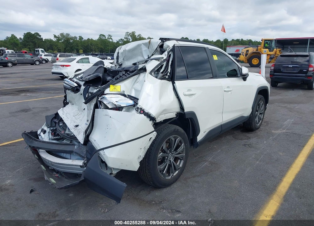 2022 TOYOTA RAV4 HYBRID XLE PREMIUM VIN: JTMB6RFVXND068384