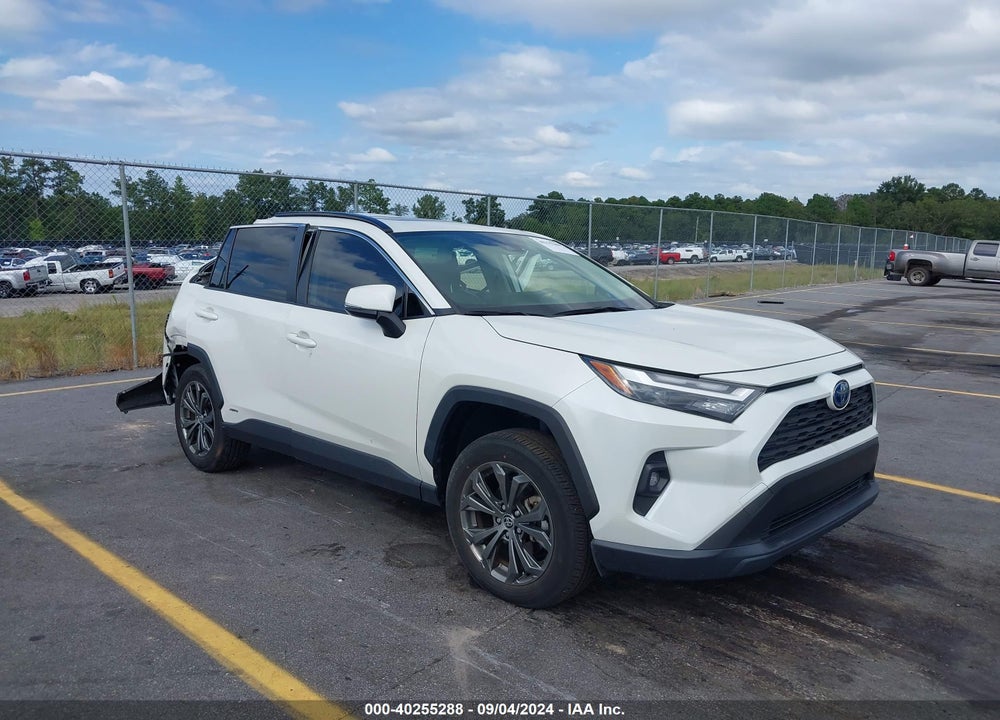 2022 TOYOTA RAV4 HYBRID XLE PREMIUM VIN: JTMB6RFVXND068384