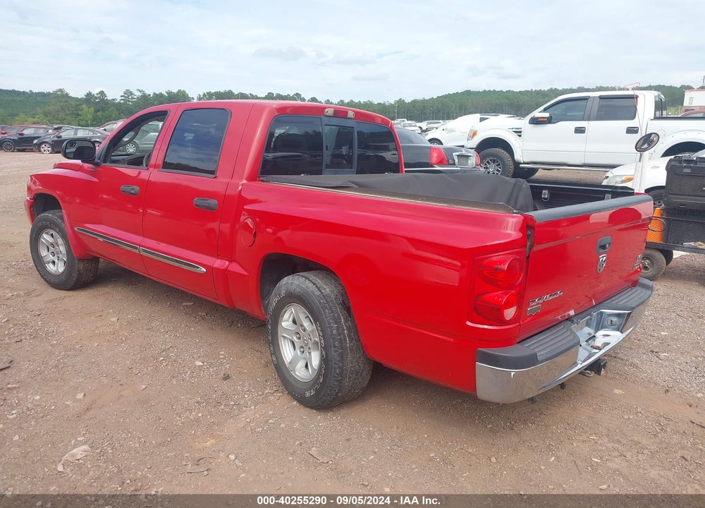 2007 DODGE DAKOTA LARAMIE VIN: 1D7HE58PX7S173029