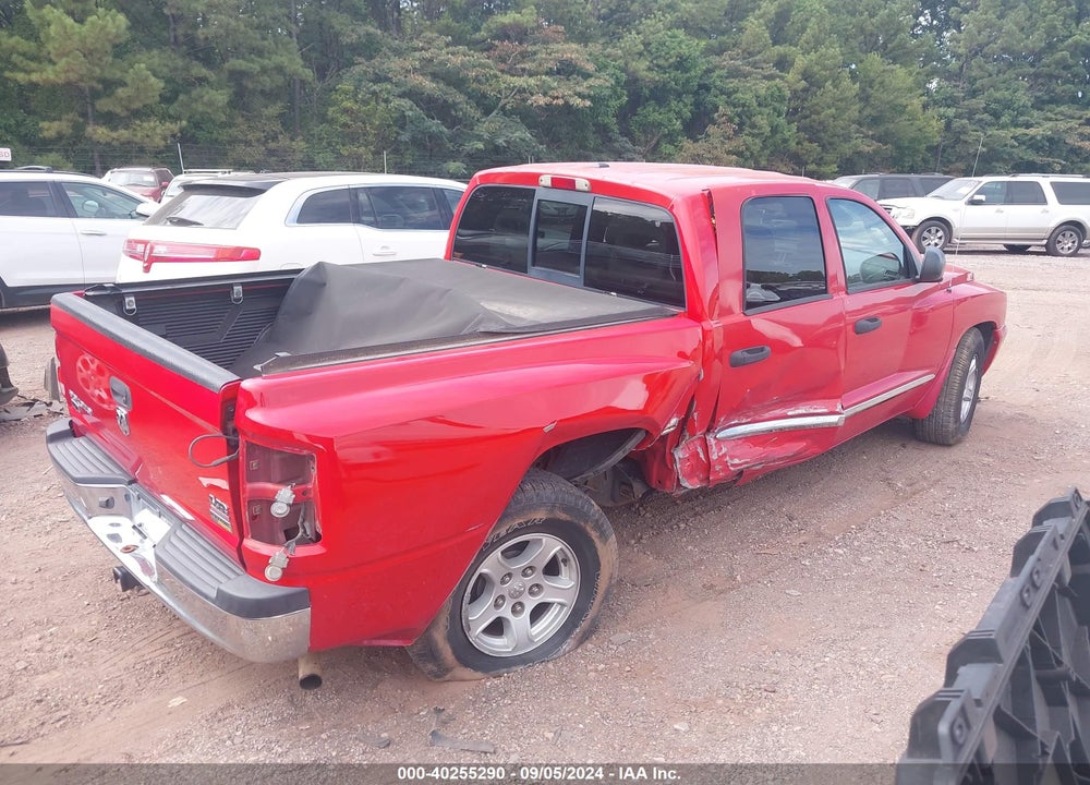 2007 DODGE DAKOTA LARAMIE VIN: 1D7HE58PX7S173029