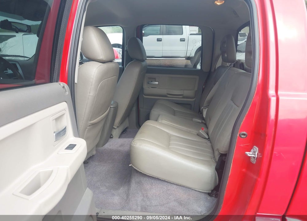 2007 DODGE DAKOTA LARAMIE VIN: 1D7HE58PX7S173029
