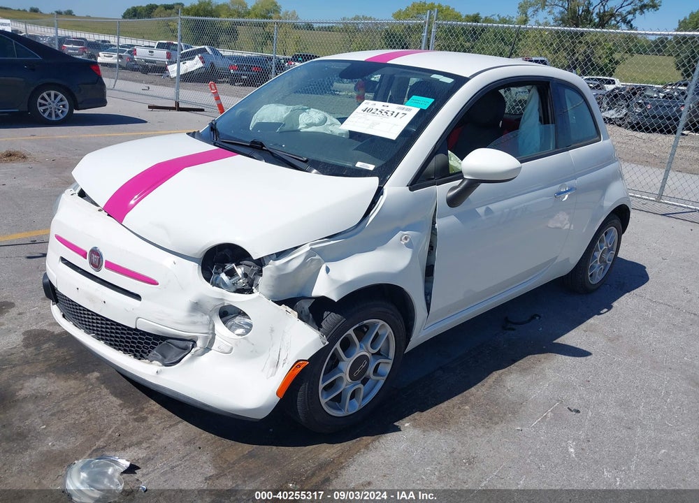 2015 FIAT 500 POP VIN: 3C3CFFAR6FT581824