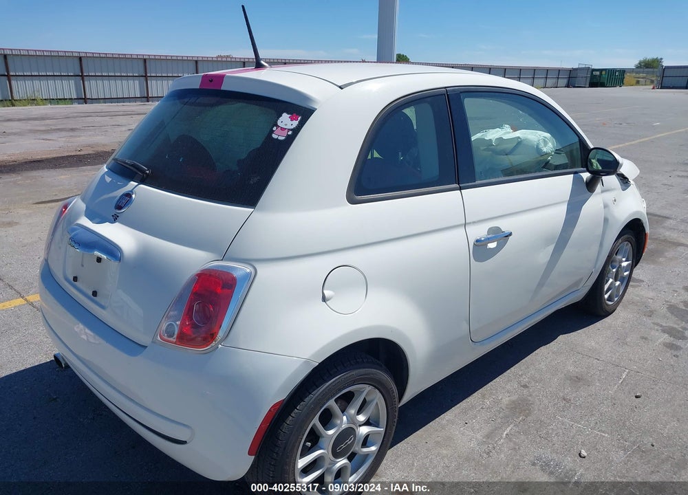 2015 FIAT 500 POP VIN: 3C3CFFAR6FT581824