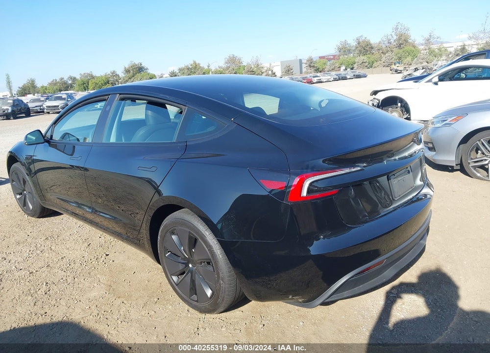 2024 TESLA MODEL 3 REAR-WHEEL DRIVE VIN: 5YJ3E1EA6RF739913