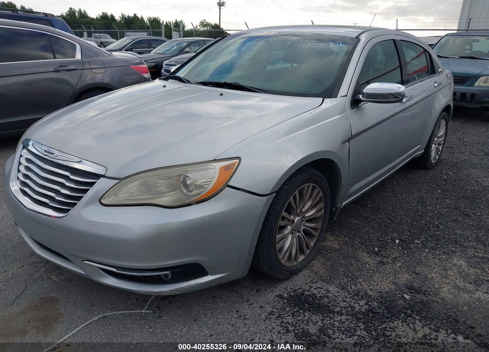 2011 CHRYSLER 200 LIMITED VIN: 1C3BC2FB1BN527852
