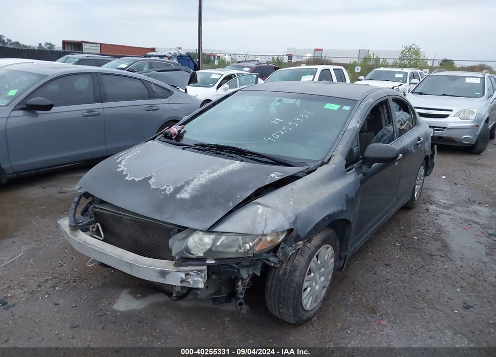 2010 HONDA CIVIC VP VIN: 2HGFA1F32AH512601