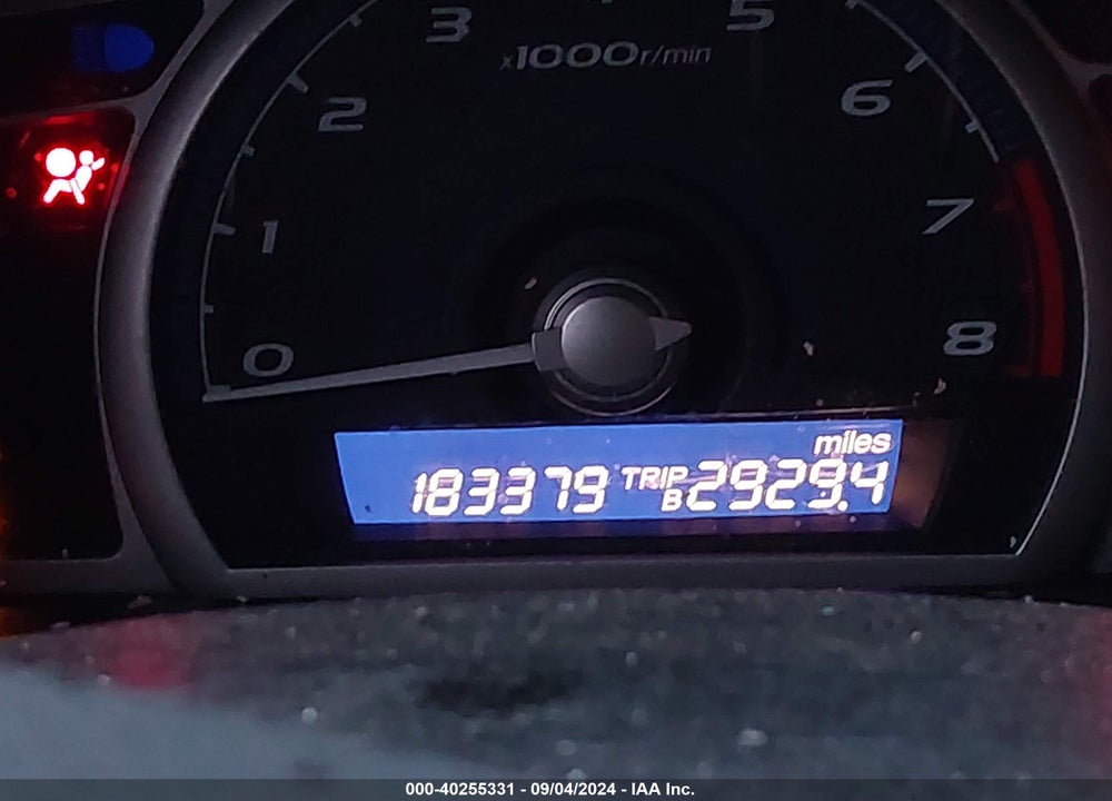 2010 HONDA CIVIC VP VIN: 2HGFA1F32AH512601