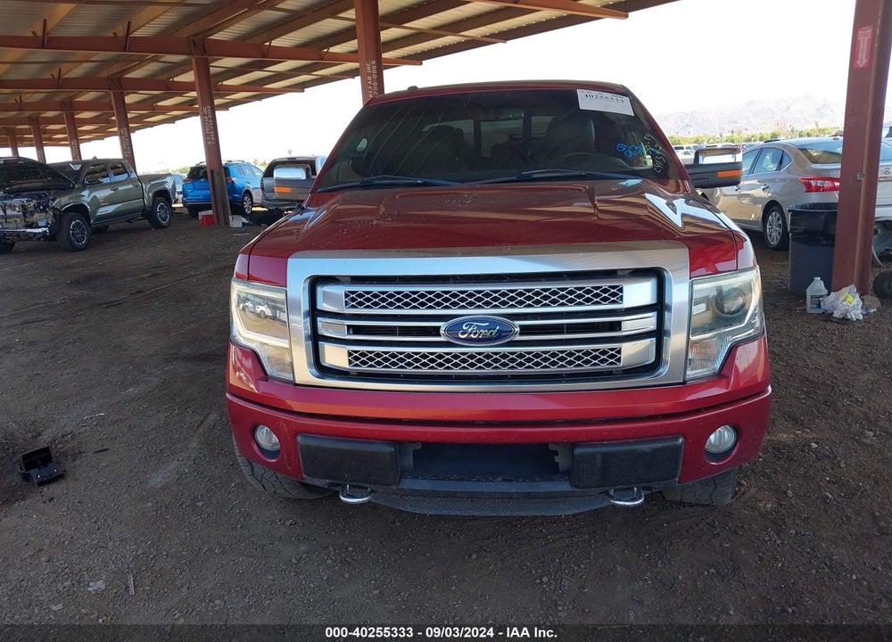 2013 FORD F-150 PLATINUM VIN: 1FTFW1EF4DFC41347