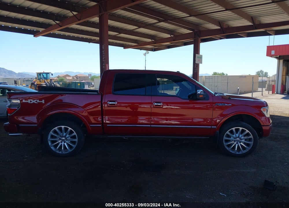 2013 FORD F-150 PLATINUM VIN: 1FTFW1EF4DFC41347