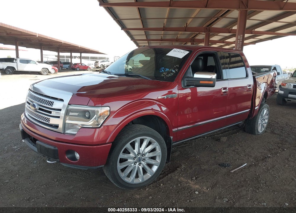2013 FORD F-150 PLATINUM VIN: 1FTFW1EF4DFC41347