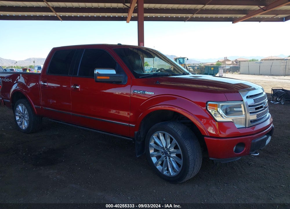 2013 FORD F-150 PLATINUM VIN: 1FTFW1EF4DFC41347