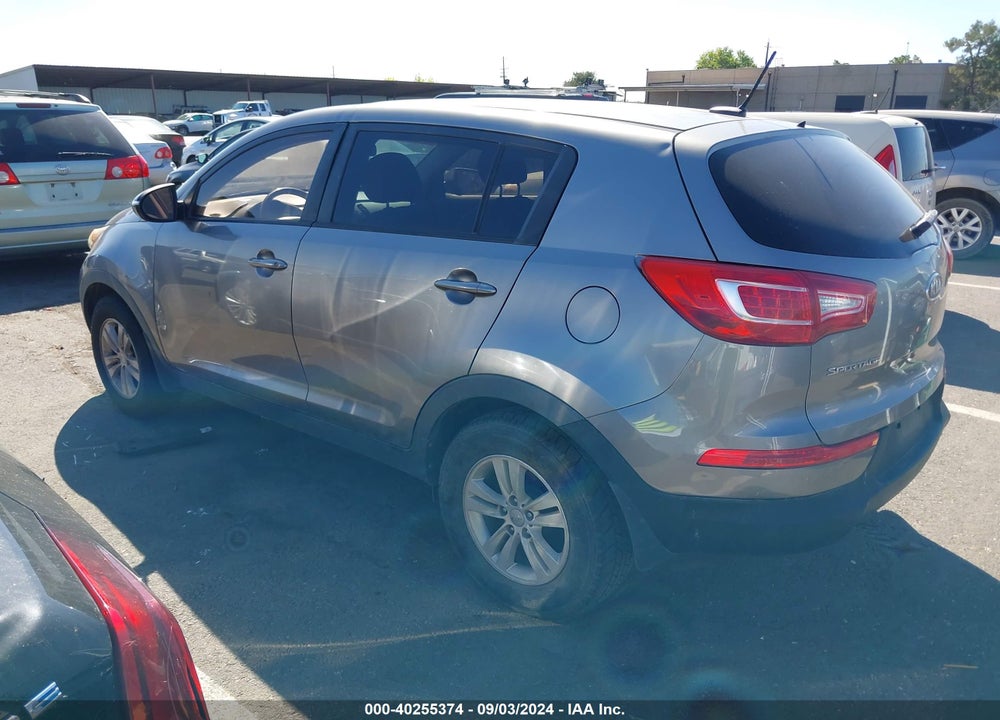 2011 KIA SPORTAGE LX VIN: KNDPB3A28B7161653