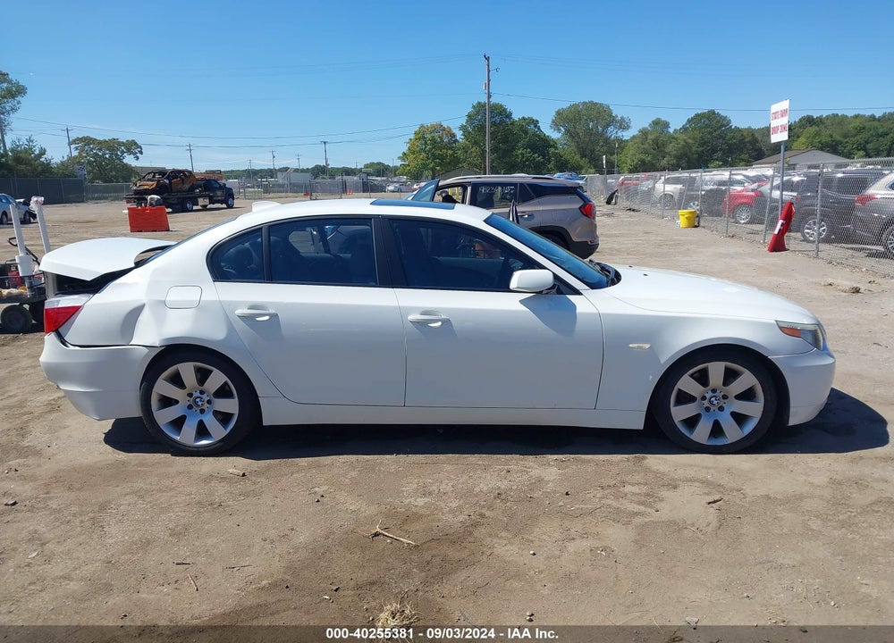 2004 BMW 530I VIN: WBANA73564B063985