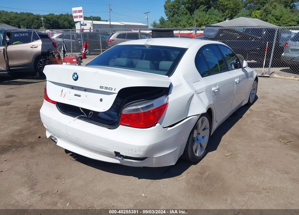 2004 BMW 530I VIN: WBANA73564B063985