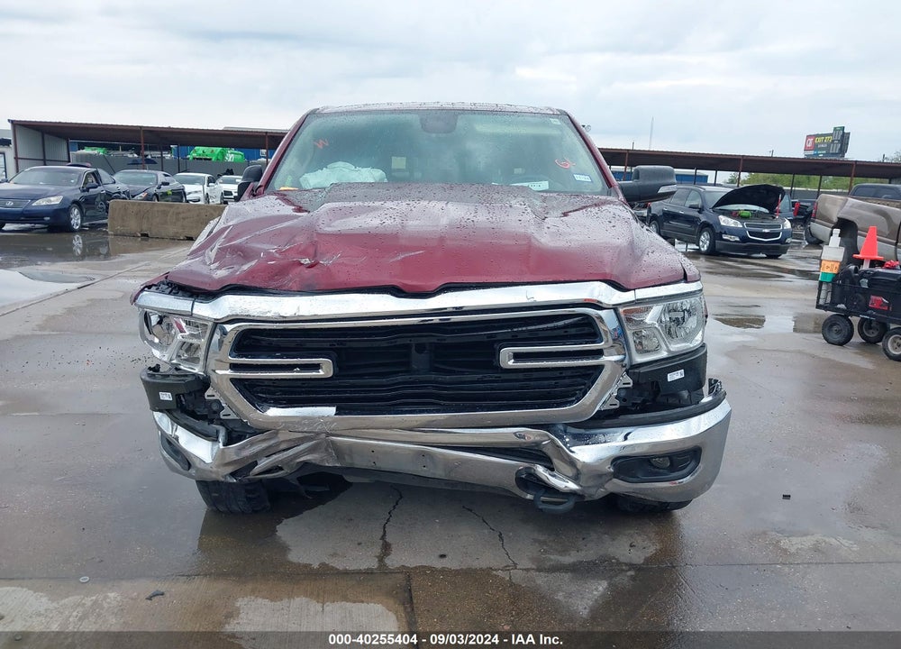 2020 RAM 1500 BIG HORN 4X4 5'7 BOX VIN: 1C6SRFFT7LN127555