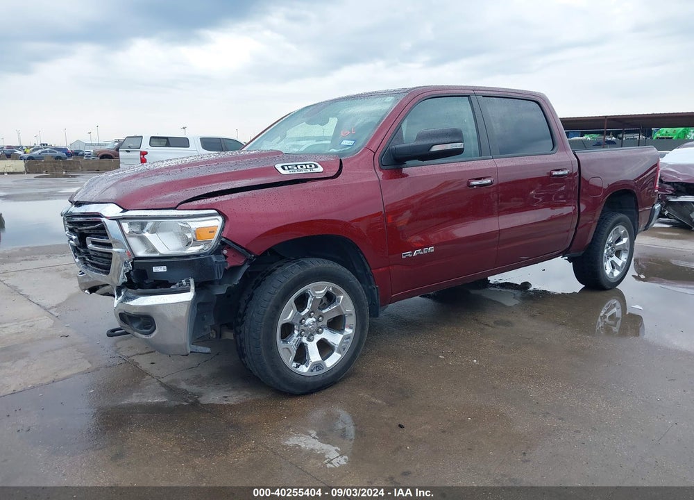 2020 RAM 1500 BIG HORN 4X4 5'7 BOX VIN: 1C6SRFFT7LN127555