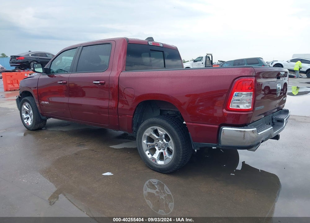 2020 RAM 1500 BIG HORN 4X4 5'7 BOX VIN: 1C6SRFFT7LN127555