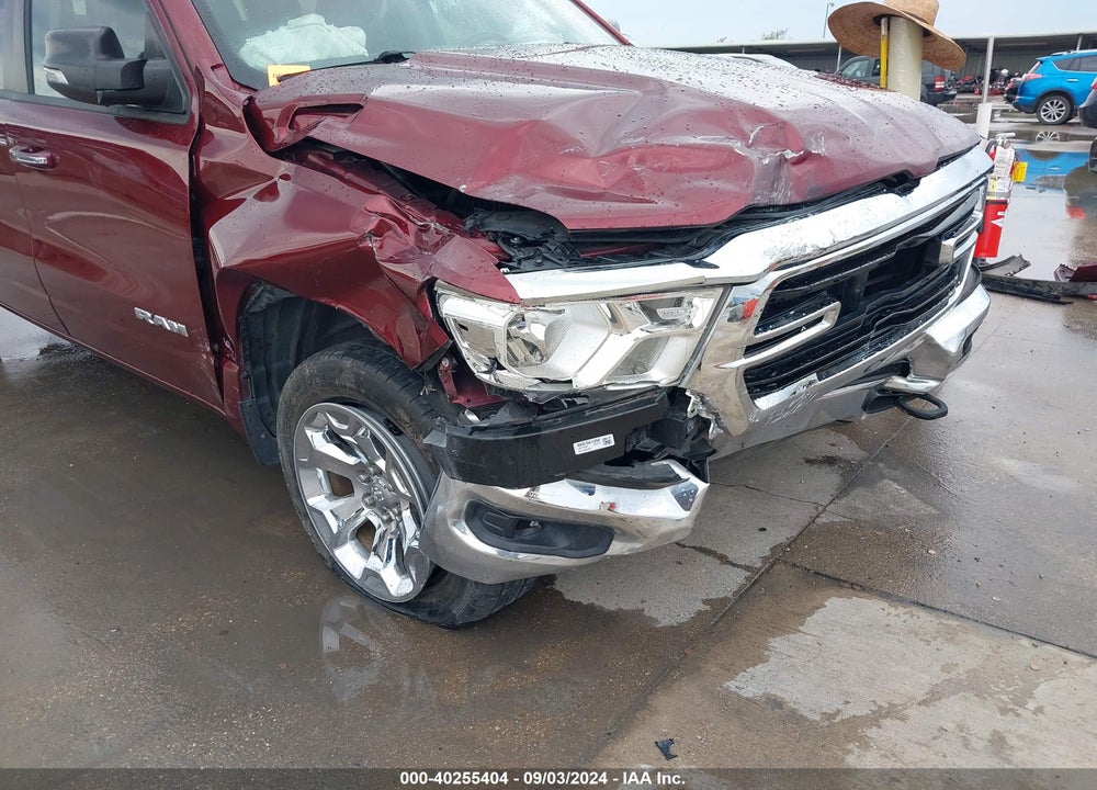 2020 RAM 1500 BIG HORN 4X4 5'7 BOX VIN: 1C6SRFFT7LN127555