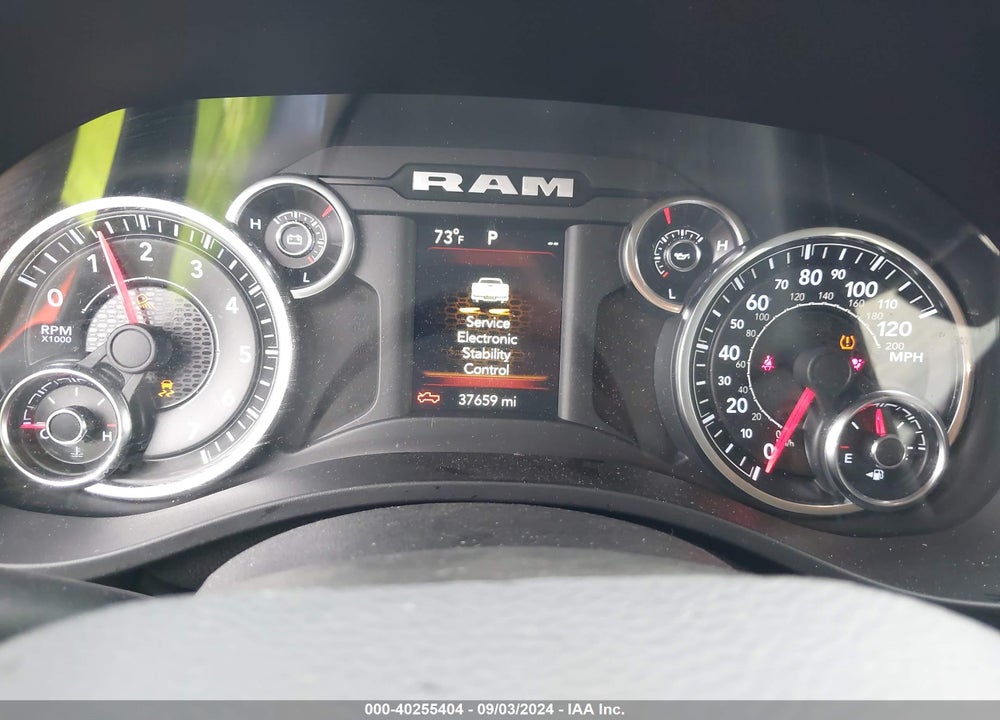 2020 RAM 1500 BIG HORN 4X4 5'7 BOX VIN: 1C6SRFFT7LN127555