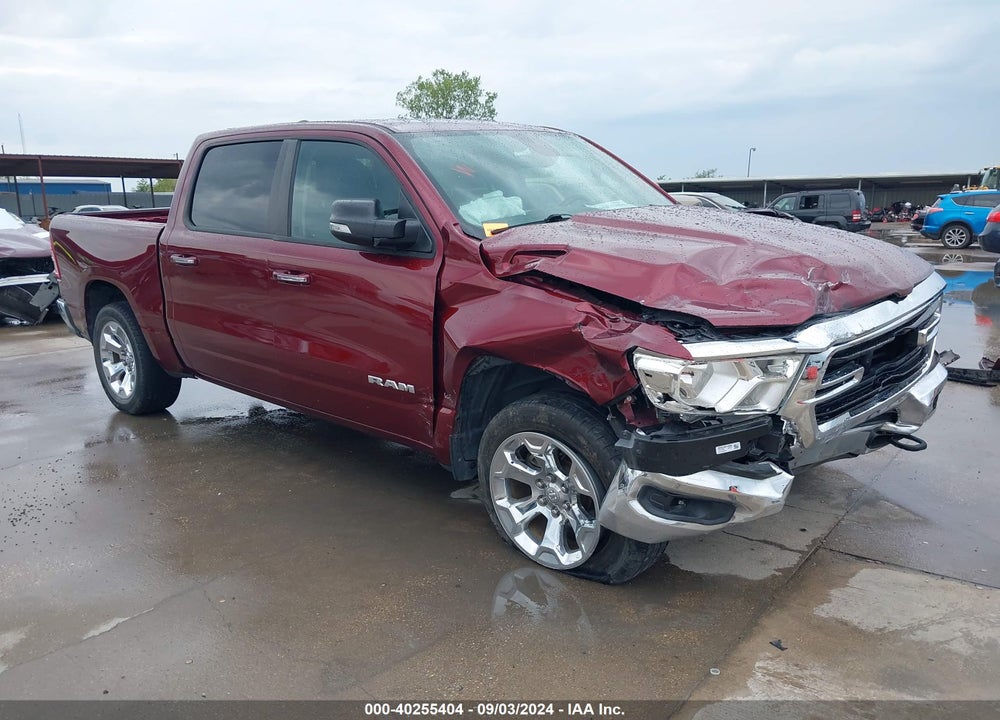 2020 RAM 1500 BIG HORN 4X4 5'7 BOX VIN: 1C6SRFFT7LN127555