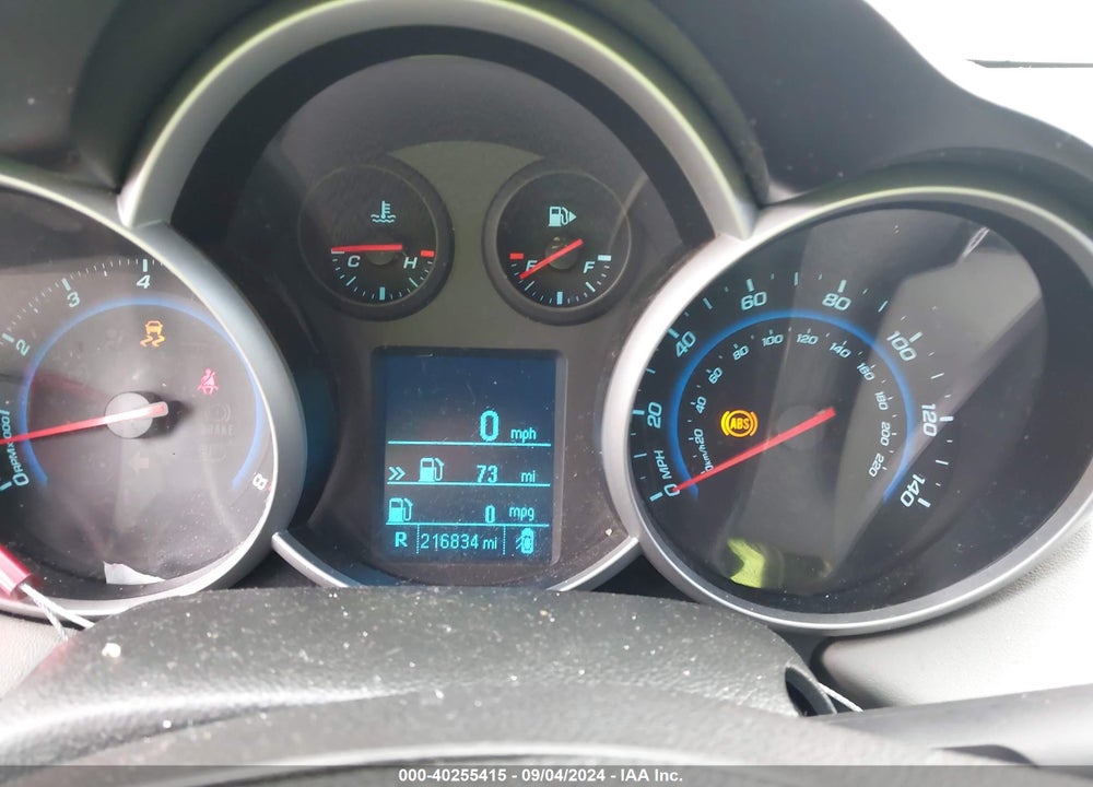 2012 CHEVROLET CRUZE LS VIN: 1G1PC5SH4C7371673