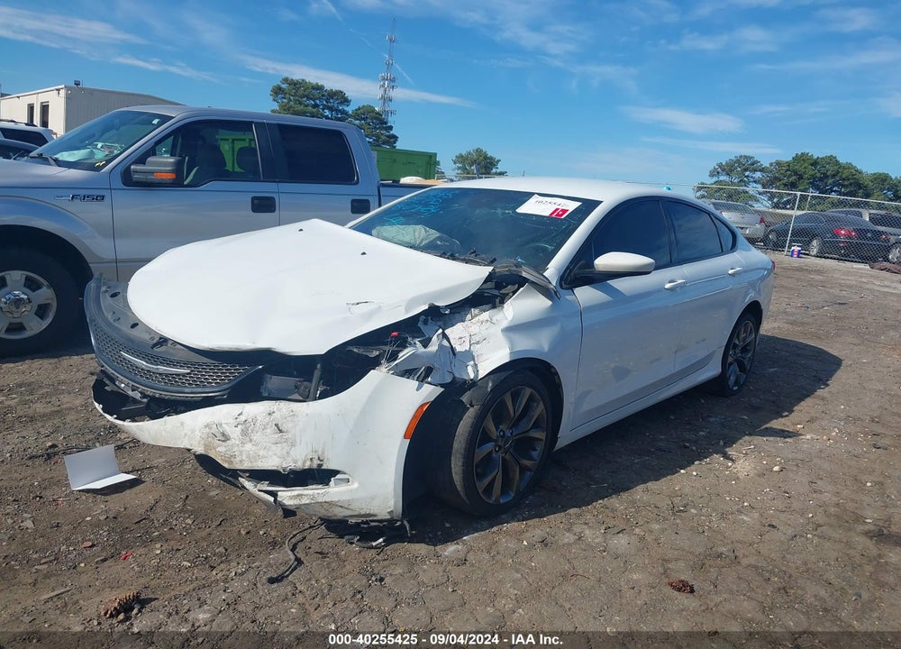 2016 CHRYSLER 200 S VIN: 1C3CCCBGXGN162445