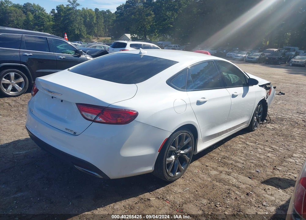 2016 CHRYSLER 200 S VIN: 1C3CCCBGXGN162445