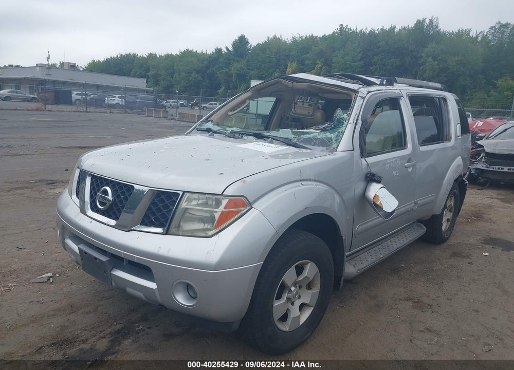 2005 NISSAN PATHFINDER SE VIN: 5N1AR18W35C775967