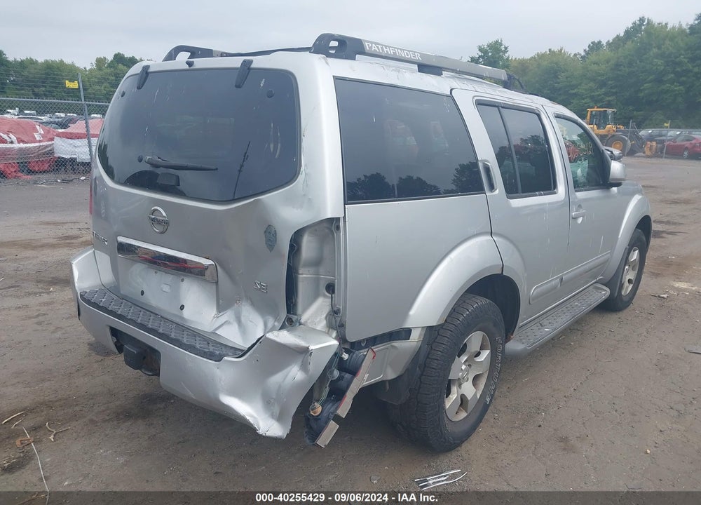 2005 NISSAN PATHFINDER SE VIN: 5N1AR18W35C775967