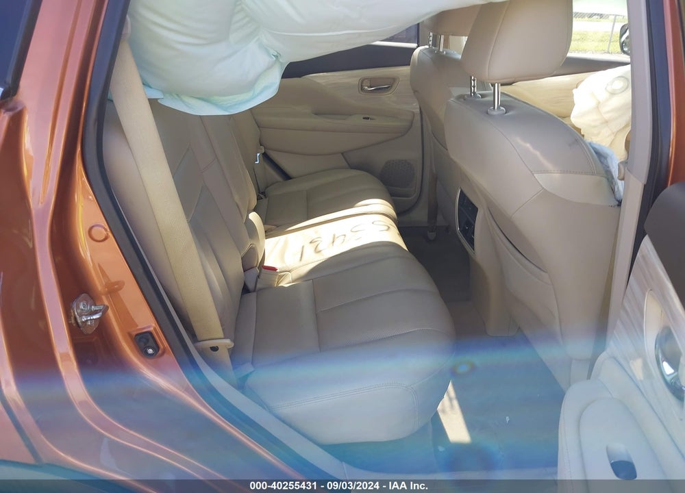 2015 NISSAN MURANO PLATINUM VIN: 5N1AZ2MG8FN263129