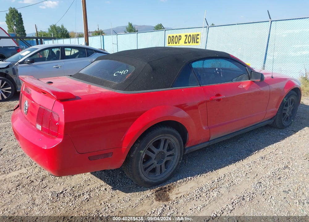 2007 FORD MUSTANG V6 DELUXE/V6 PREMIUM VIN: 1ZVHT84NX75367223