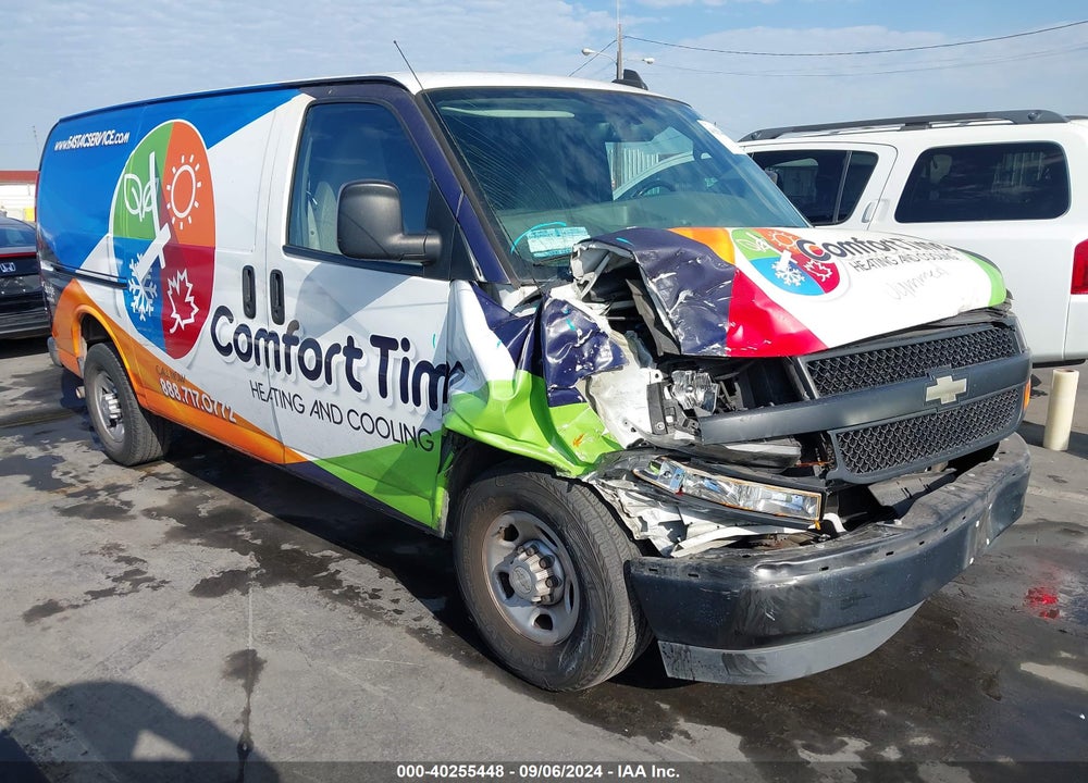 2018 CHEVROLET EXPRESS 2500 WORK VAN VIN: 1GCWGAFPXJ1191390