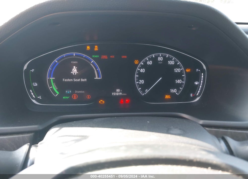 2019 HONDA ACCORD HYBRID TOURING VIN: 1HGCV3F9XKA021183
