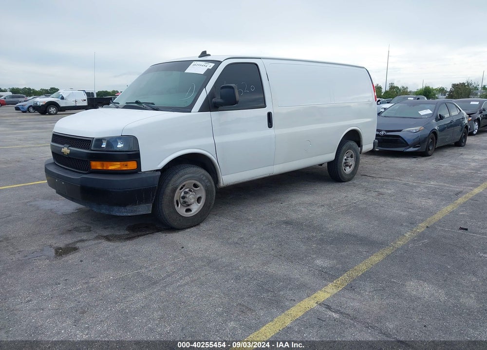 2021 CHEVROLET EXPRESS CARGO RWD 2500 REGULAR WHEELBASE WT VIN: 1GCWGAF74M1170247