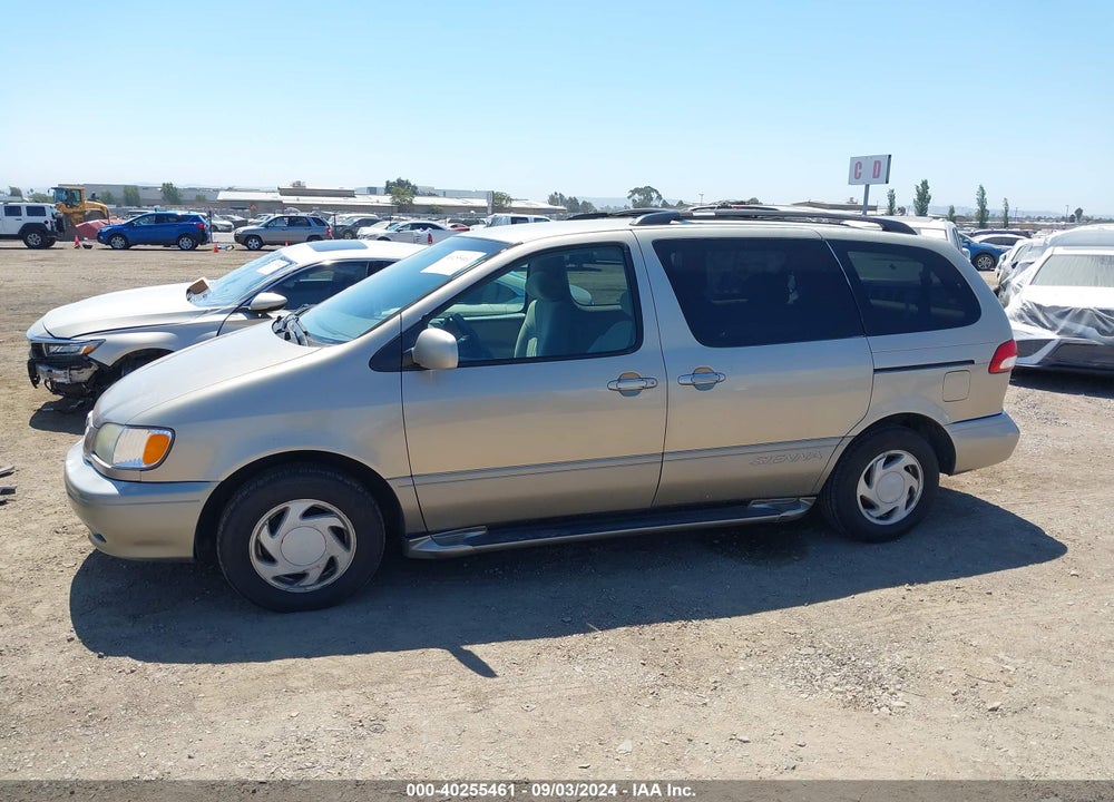 2003 TOYOTA SIENNA VIN: 4T3ZF13C03U534259
