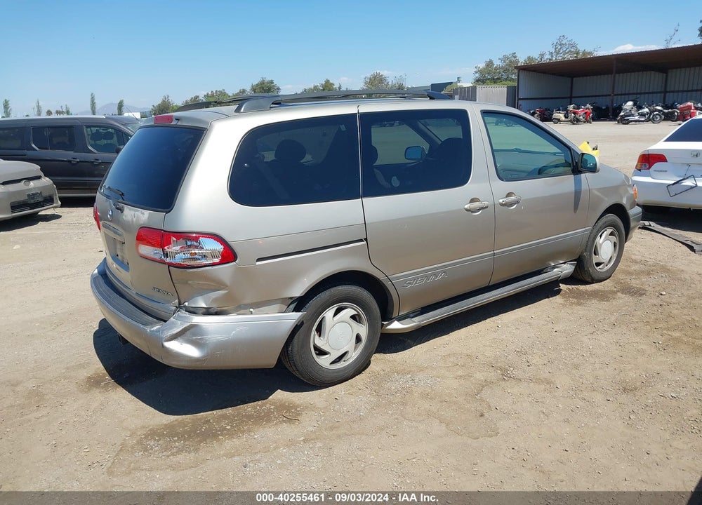2003 TOYOTA SIENNA VIN: 4T3ZF13C03U534259