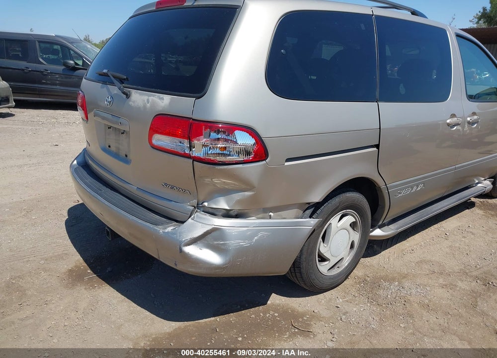 2003 TOYOTA SIENNA VIN: 4T3ZF13C03U534259