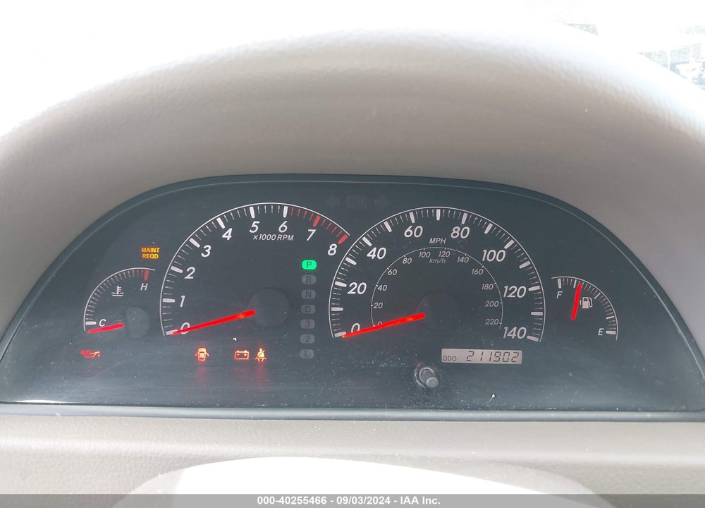2005 TOYOTA CAMRY VIN: 4T1BE30KX5U575960