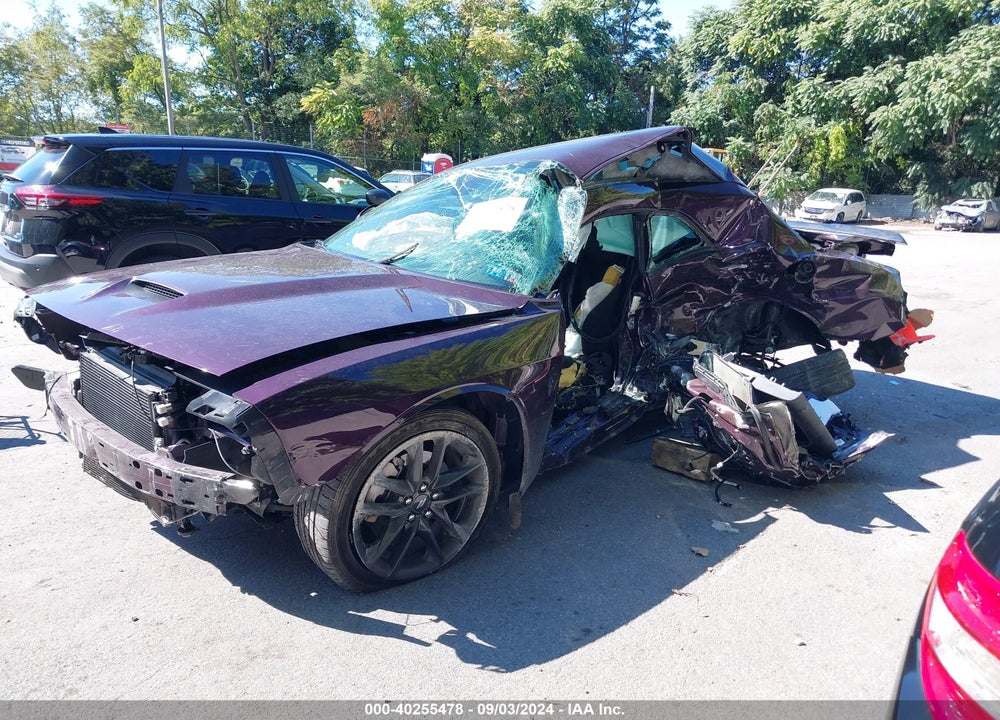 2022 DODGE CHALLENGER GT AWD VIN: 2C3CDZKG7NH172341