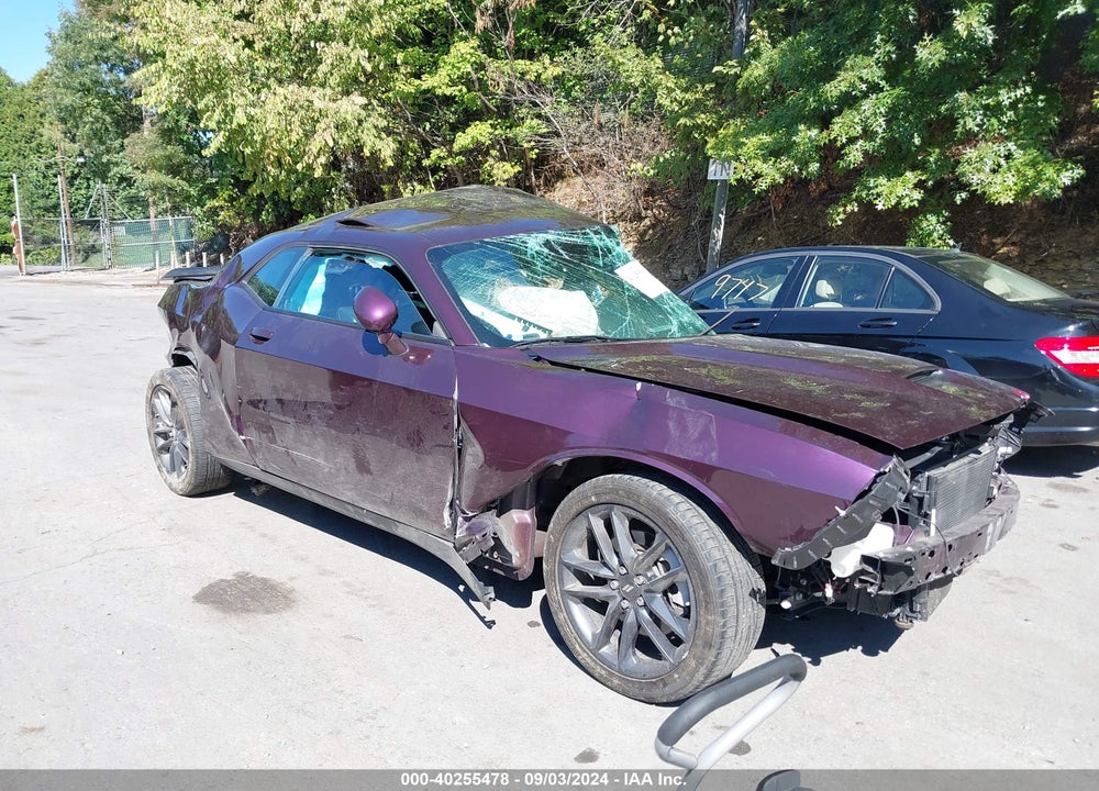 2022 DODGE CHALLENGER GT AWD VIN: 2C3CDZKG7NH172341