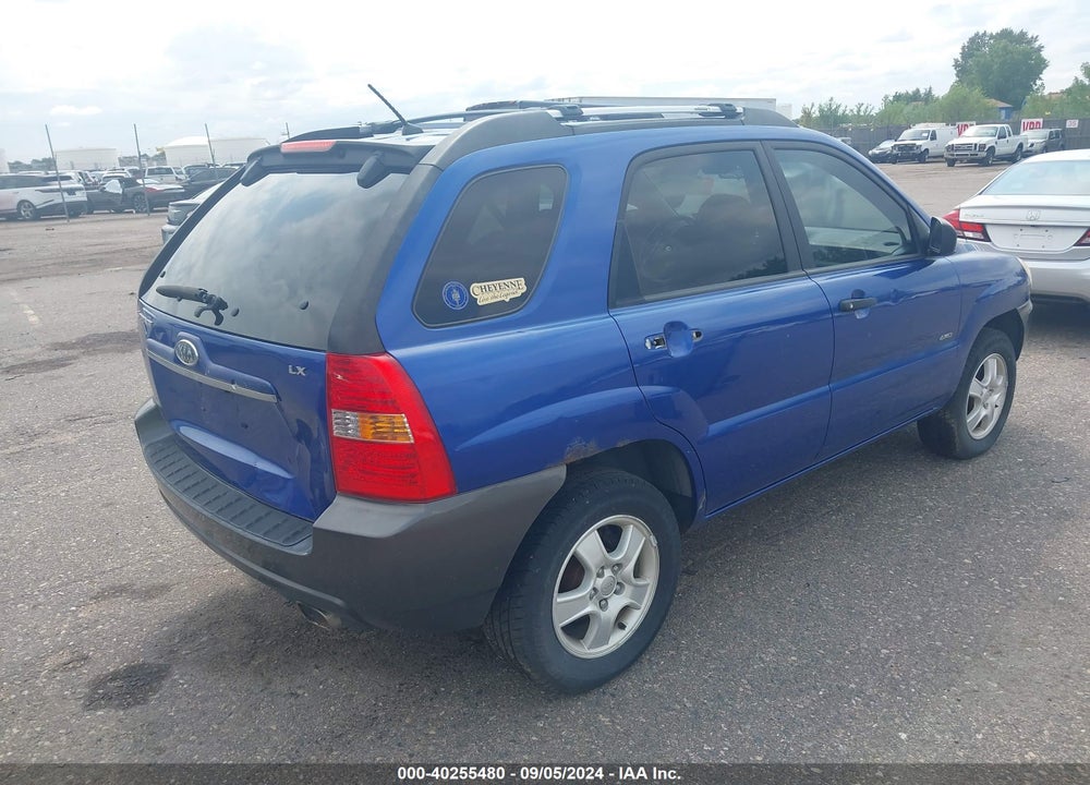 2007 KIA SPORTAGE LX VIN: KNDJE724277303510