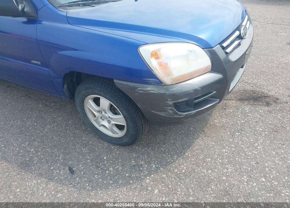 2007 KIA SPORTAGE LX VIN: KNDJE724277303510