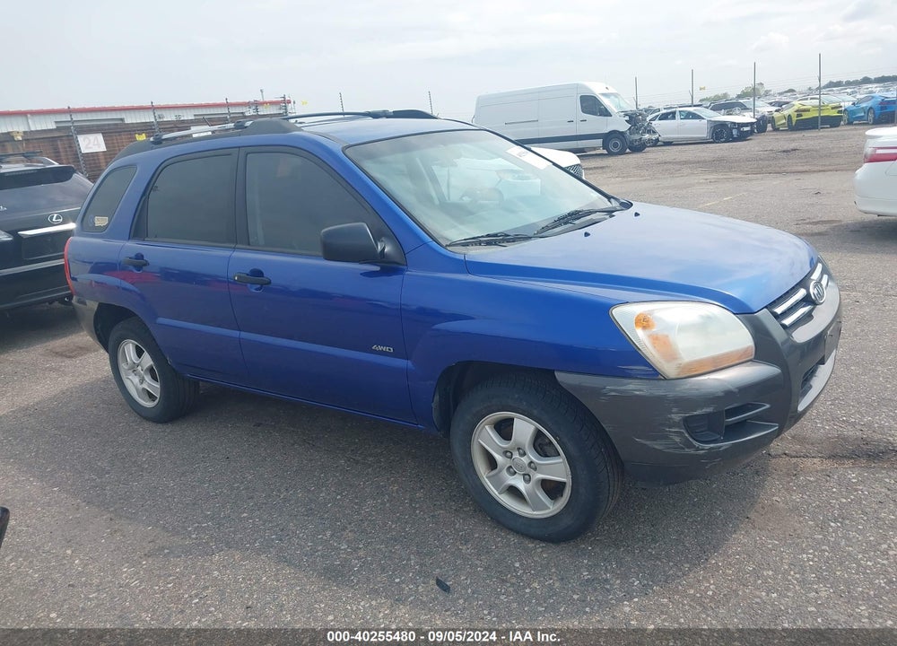 2007 KIA SPORTAGE LX VIN: KNDJE724277303510