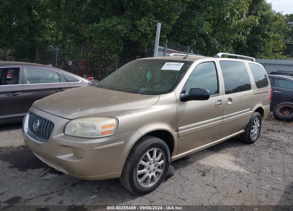 2006 BUICK TERRAZA CXL VIN: 5GADX33LX6D106253