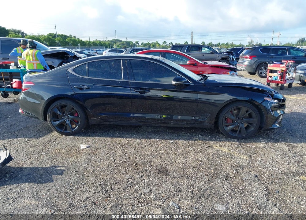 2023 GENESIS G70 3.3T RWD VIN: KMTG54TE8PU127775