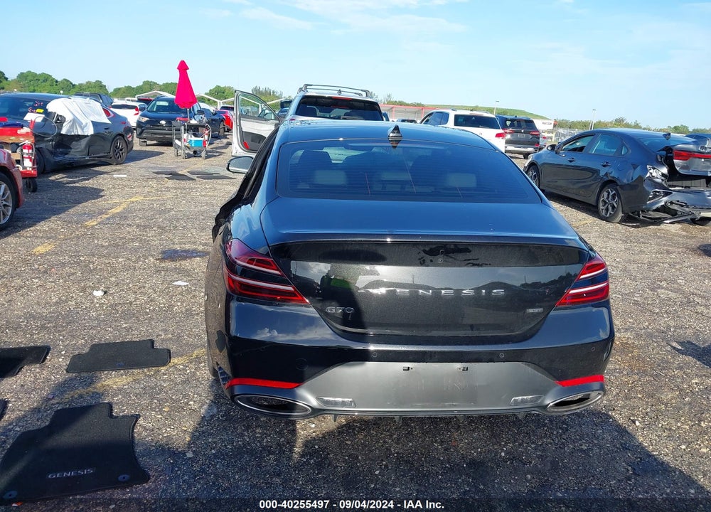 2023 GENESIS G70 3.3T RWD VIN: KMTG54TE8PU127775
