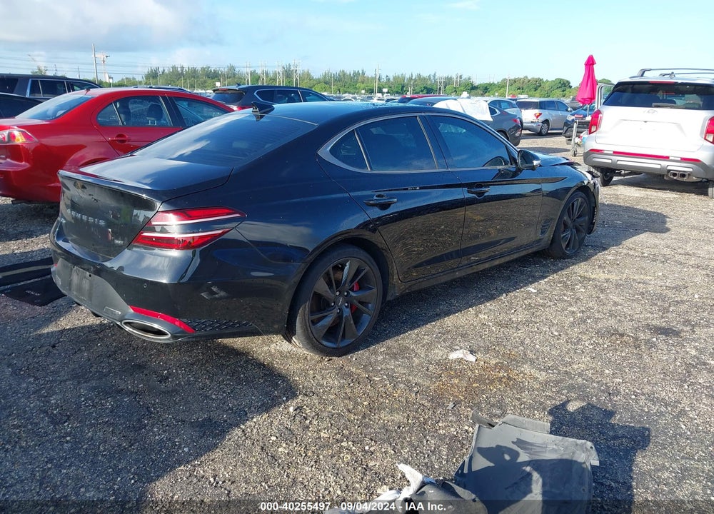 2023 GENESIS G70 3.3T RWD VIN: KMTG54TE8PU127775